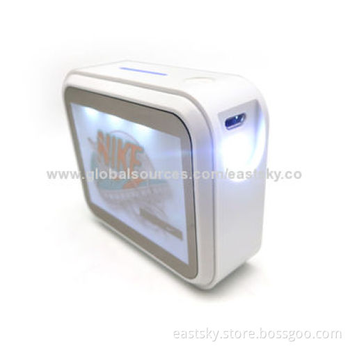 4000mAh LED Light-up Power Bank, Stylish, Compact, Portable and Fashionable DesignNew
